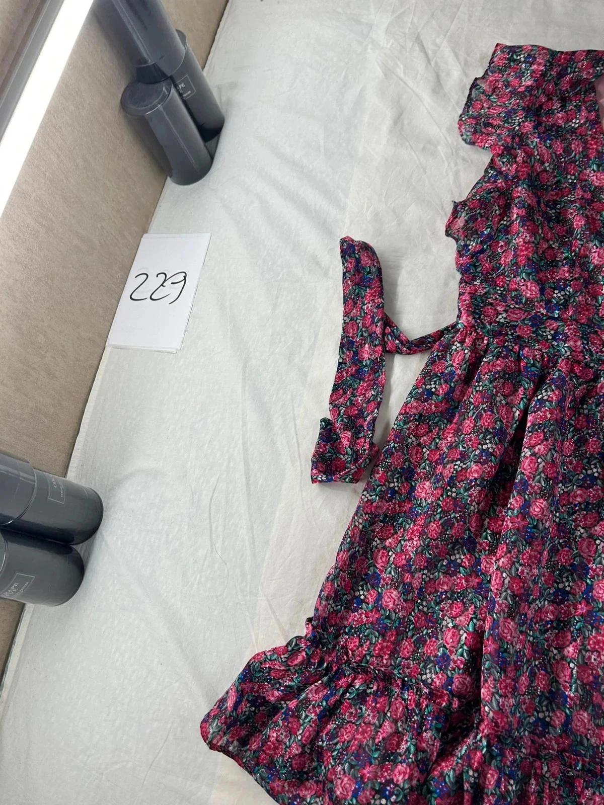 Vintage Peace n' Love Purple Pattern Summer Dress – photo 4